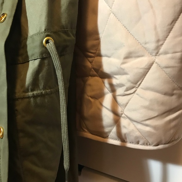 Yeezy inspired H&M Green Jacket w/Fur lining - Picture 8 of 8